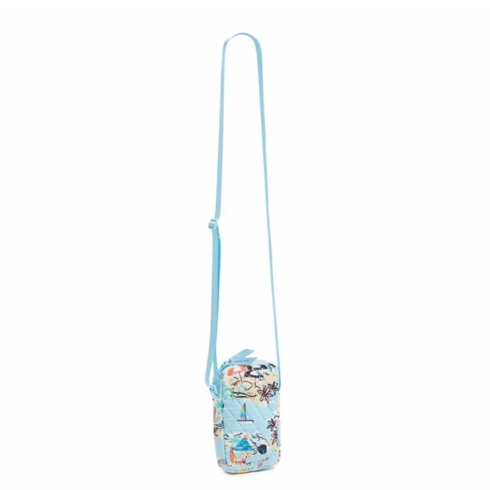 Vera Bradley Women’s Outlet Cotton Easy Crossbody Beach Treasures NWT - Picture 3 of 7